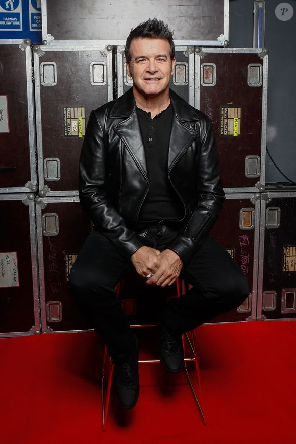 Exclusif - Roch Voisine - Backstage de l'enregistrement de l'émission "Les 40 ans du Top 50" au Millésium à Epernay, présentée par J.Anthony et E.Gossuin, et diffusée sur M6 le 27 février à 21h10
© Christophe Clovis / Bestimage