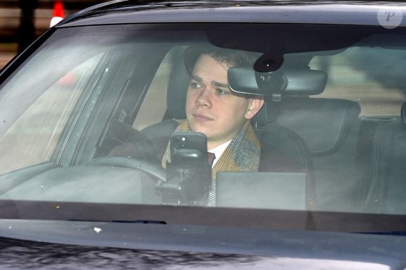 Samuel Chatto arrive au déjeuner de Noël du roi Charles III à Buckingham Palace, Londres, Royaume-Uni, le 19 décembre 2024. Photo by Aaron Chown/PA Wire/ABACAPRESS.COM