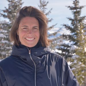Alessandra Sublet assistant à un photocall lors du 23e Festival du film de comédie de L'Alpe d'Huez à l'Alpe d'Huez, France, le 18 janvier 2020. Photo by Julien Reynaud/APS-Medias/ABACAPRESS.COM