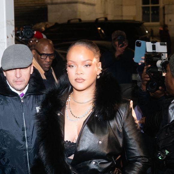Rihanna à son arrivée pendant la semaine de la mode à New York.

Photo : Backgrid USA / Bestimage