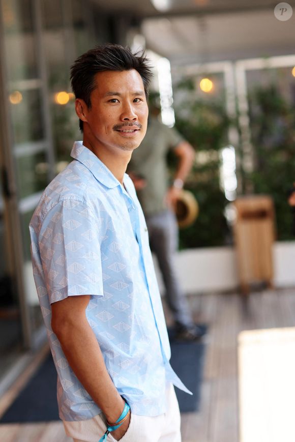 Frédéric Chau au village lors des Internationaux de France de tennis de Roland Garros 2023, à Paris, France, le 8 juin 2023. © Jacovides-Moreau/Bestimage