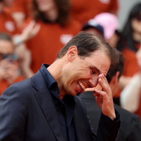 Rafael Nadal - Hommage à Rafael Nadal lors des internationaux de France de tennis à Rolnd Garros le 25 mai 2025.

© Dominique Jacovides / Cyril Moreau / Bestimage