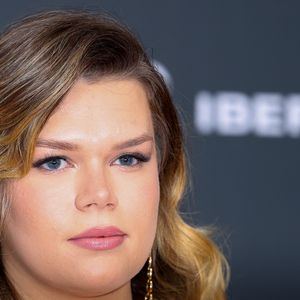 Camille Gottlieb sur le tapis rouge du photocall de la cérémonie d'ouverture du 62ème Festival de Télévision de Monte-Carlo, à Monaco, le 16 juin 2023. © Claudia Albuquerque/BestImage