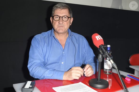 Yves Calvi - Conférence de rentrée de la station de radio RTL à Paris. Le 13 septembre 2017. © Coadic Guirec / Bestimage