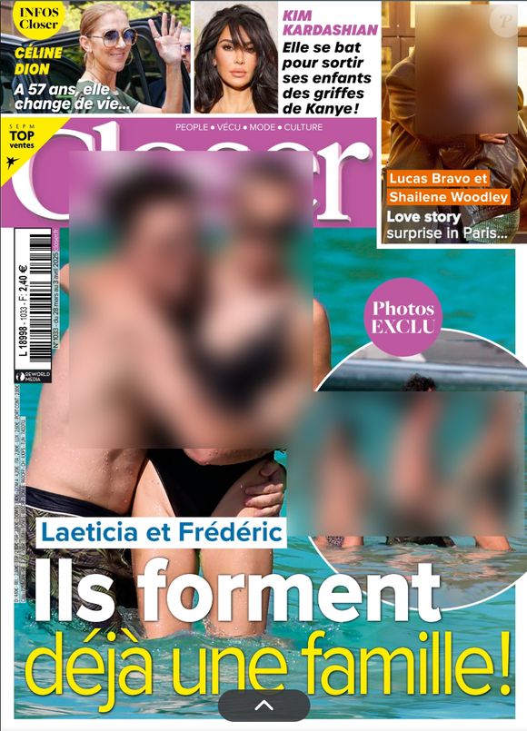 Une de Closer du 28 mars 2025.