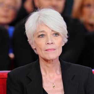 Francoise Hardy - Enregistrement de l'emission " Vivement Dimanche" a Paris le 30 Octobre 2012. AGENCE / BESTIMAGE