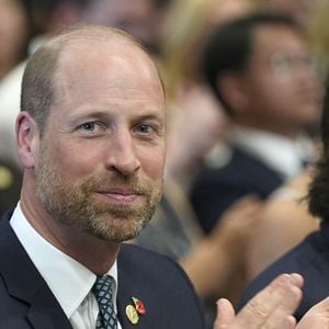 Le prince William, prince de Galles, intervient lors de l'assemblée Earthshot Prize Impact à Pier Maua au Brésil le 5 novembre 2025. Photo par Aaron Chown / PA Photos / Bestimage