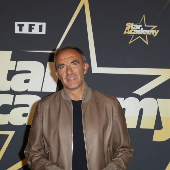 Níkos Aliagas - Photocall de la soirée de lancement de la 13ème saison de la "Star Academy" au cinéma Le Grand Rex à Paris. La Star Academy 2025 sera diffusé à partir du 18 octobre 2025 sur TF1.
© Guirec Coadic/Bestimage