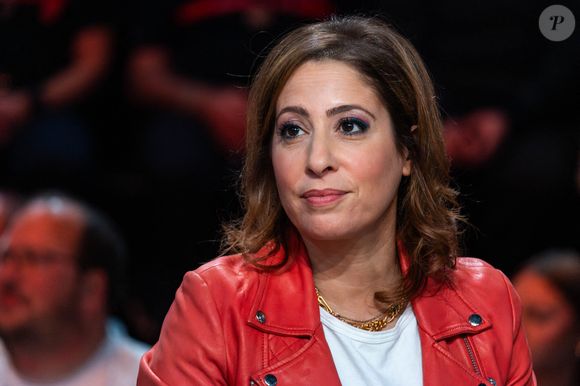 Lea Salame, journaliste française lors du Téléthon, à Saint Denis, près de Paris, France. Photo par Alexis Jumeau/ABACAPRESS.COM