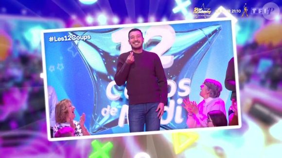 Cyprien face à Youssef dans "Les 12 Coups de midi", samedi 17 janvier 2026 sur TF1.