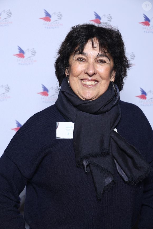 Isabelle Alonso au photocall de la soirée annuelle du Secours Populaire au Musée des Arts Forains à Paris le 2 décembre 2024.

© Denis Guignebourg / Bestimage