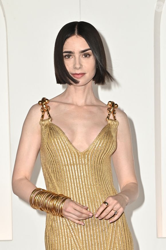 Lily Collins - Première de la quatrième saison de la série '"Emily In Paris" à Rome le 10 septembre 2024.