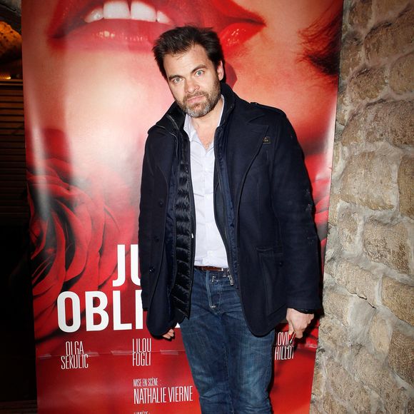 Clovis Cornillac - Générale de la pièce de théâtre "Jupe Obligatoire" au théâtre du Gymnase à Paris le 10 février 2014.