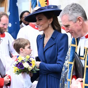 Catherine - Princesse de Galles quitte le service annuel de célébration du Jour du Commonwealth à l'Abbaye de Westminster, Londres. Backgrid UK/ Bestimage
