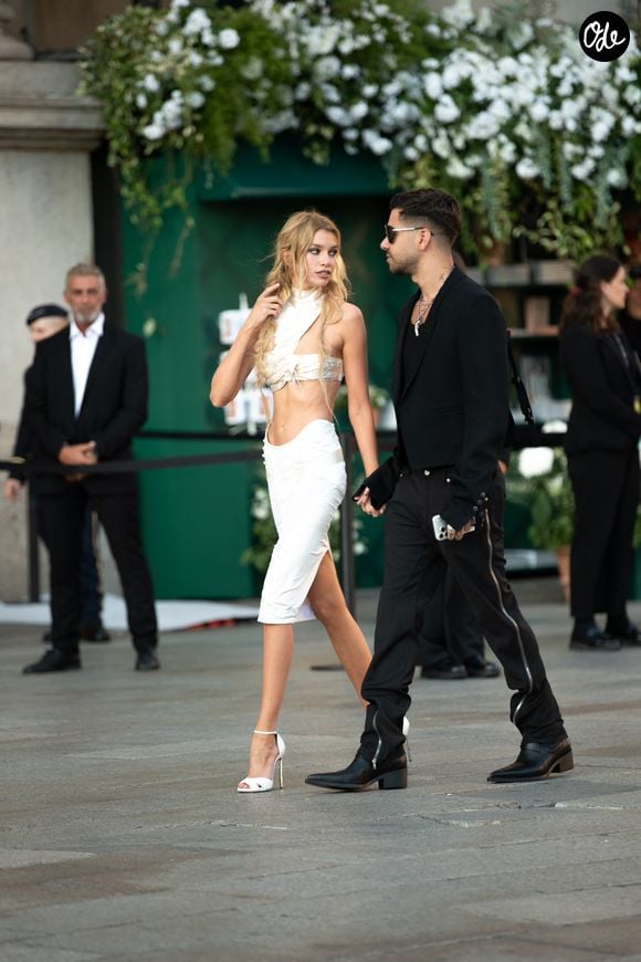 Stella Maxwell, Matteo Milleri au Vogue World 2026 à la Galleria Vittorio Emanuele II le 22 septembre 2026
©SGPItalia