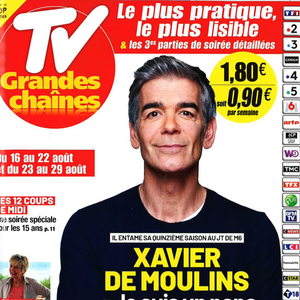Nouveau numéro de "TV Grandes Chaînes" avec une interview de Xavier De Moulins.
