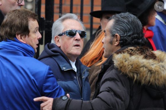 Gilbert Montagné lors de la cérémonie d'enterrement de Michou à l'église Saint Jean de Montmartre à Paris, France, le 31 janvier 2020. Photo par Nasser Berzane/ABACAPRESS.COM