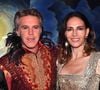 Le couple s’est montré publiquement pour la première fois lors du Carnaval de Venise en mars, et depuis, les amoureux ne se quittent plus.
Handout, la créatrice de mode et directrice artistique du bal Il Ballo del Doge Antonia Sautter, le prince Emanuele Filiberto de Savoie et Adriana Abascal lors du bal de carnaval Il Ballo del Doge (le bal des Doges) à Venise, en Italie, le 1er mars 2025. Photo par Il Ballo del Doge via ABACAPRESS.COM