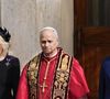 Le roi Charles III et son épouse se sont rendus au Vatican.

Le roi Charles III d'Angleterre et Camilla Parker Bowles, reine consort d'Angleterre, quittent le pape Léon XIV après avoir assisté au service œcuménique dans la chapelle Sixtine au Vatican. Photo par PA Photo/ Bestimage