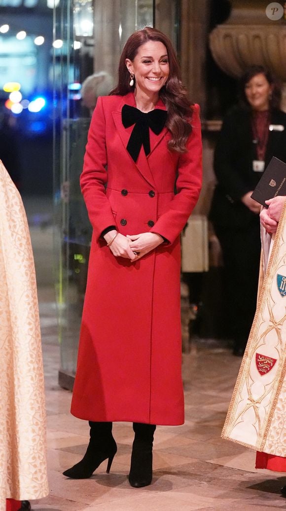 Kate Middleton au concert de Noël à l'Abbaye de Westminster

 © Alpha Press/Bestimage