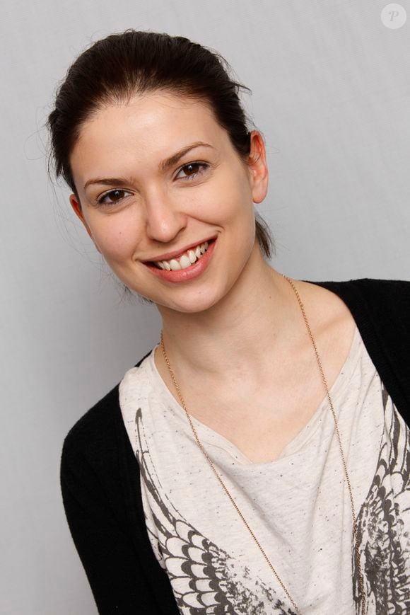 Lucie Bernardoni - Archives - People à l'émission "On repeint la musique" à Paris, le 14 mars 2014