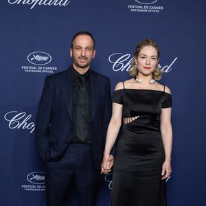 Michel Ferracci et sa femme Émilie Dequenne - Cérémonie du remise du Trophée Chopard au Carlton Beach à Cannes, lors du 76ème Festival International du Film de Cannes. Le 19 mai 2023
© Olivier Borde / Bestimage