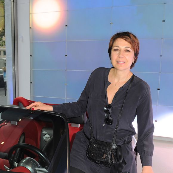 Valerie Benguigui  - Soirée d'inauguration de l'espace vente BMW Georges © Guillaume Gaffiot /Bestimage