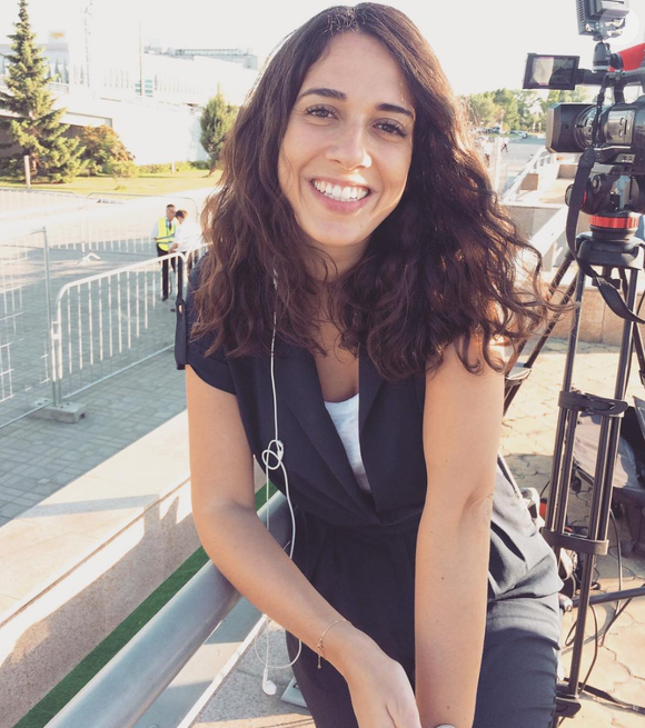 Anne-Sophie Bernadi, journaliste sportive, sur Instagram.