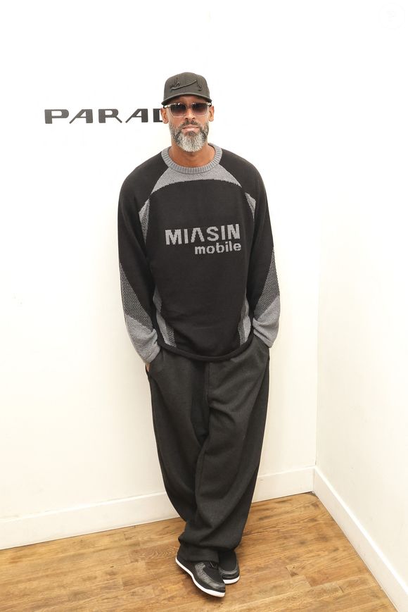 Nicolas Anelka lors de la présentation de la collection de N. Anelka X Miasin à La Galerie Paradis, Paris, France, le 17 novembre 2025. © Jack Tribeca / Bestimage