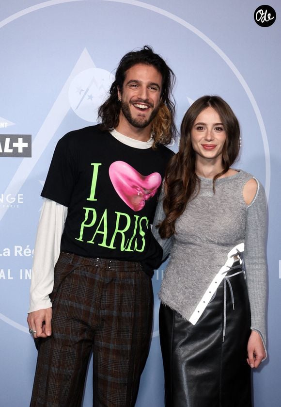Julien Sebbag et Poqssi - Photocall dans le cadre de la 28ème édition du festival International du Film de Comédie à l'Alpe d'Huez le 15 janvier 2025. © Dominique Jacovides/Bestimage