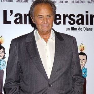 L'acteur français Roger Hanin assiste à la première du film 'L'Anniversaire' au Gaumont Marignan, Paris le 20 septembre 2005. Photo Bruno Klein/Abaca