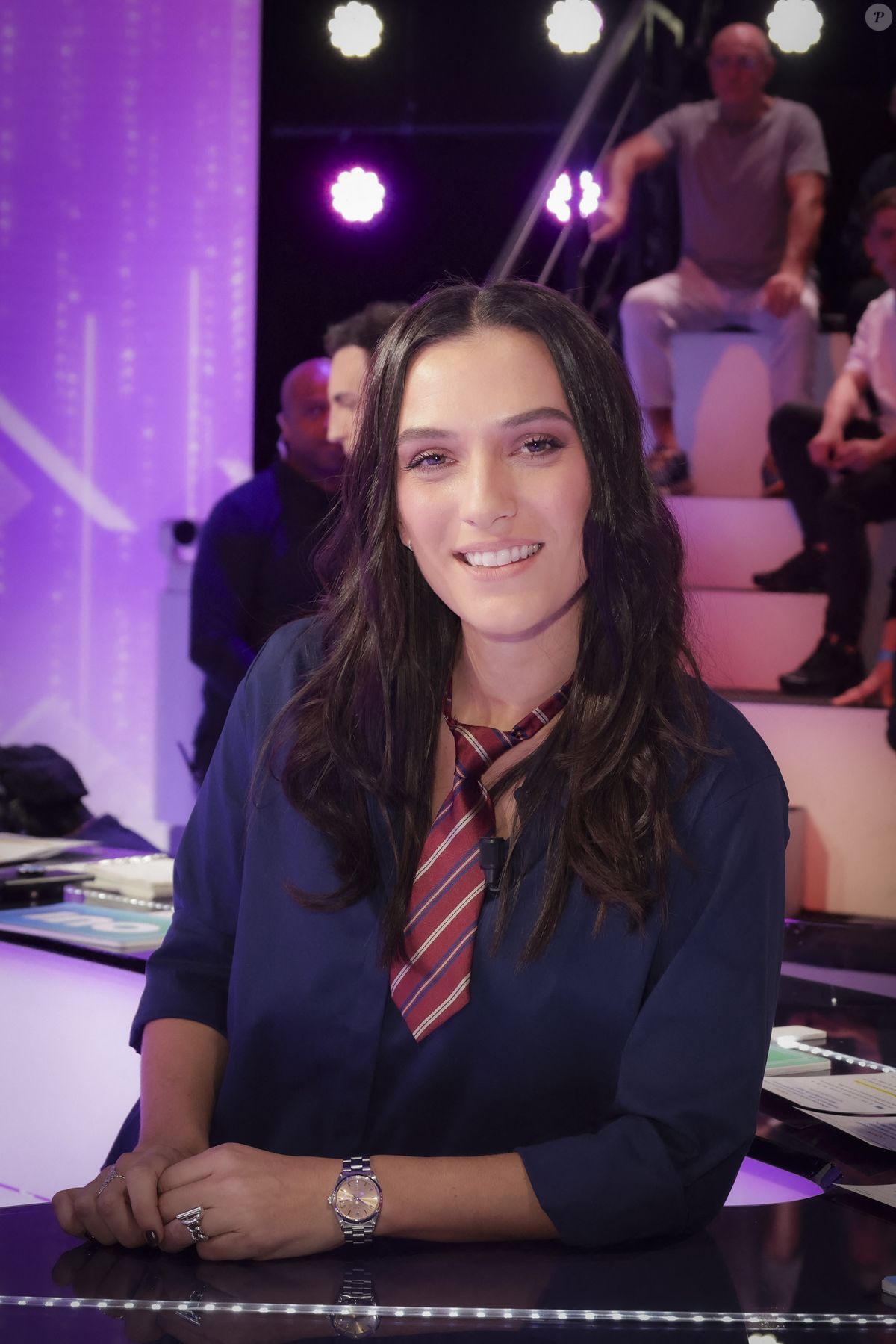 Photo : Shana Loustau, sur le plateau de TBT9 présenté par C.Hanouna