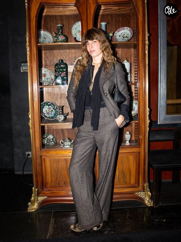 Lou Doillon lors de la célébration de la collection automne 2026 VB au club Le Serpent à Plume, à Paris, le 15 octobre 2026. 

© Astra Marina/BFA.com/Backgrid/Bestimage