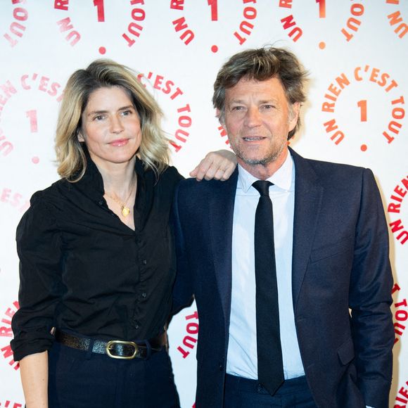 Alice Taglioni et Laurent Delahousse au dîner de gala Un Rien C'est Tout au Musée de l'Armee à Paris, France, le 07 mars 2024. Photo par Aurore Marechal/ABACAPRESS.COM