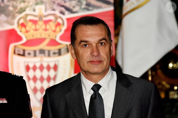 Jean-Raymond Gottlieb, commandant de la D.R.I de Monaco (père de Camille Gottlieb), durant la traditionnelle cérémonie des voeux de la Sûreté Publique de Monaco le 22 janvier 2019. © Bruno Bebert / Bestimage