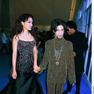 Prince et Mayte Garcia soirée Diamonds are forever à Londres en 1995 © alpha agency Bestimage