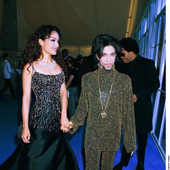 Prince et Mayte Garcia soirée Diamonds are forever à Londres en 1995 © alpha agency Bestimage