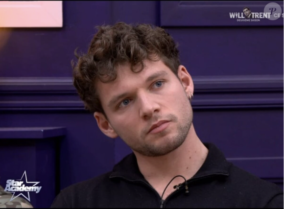 Théo P. dans la Star Academy. Capture d'écran TF1