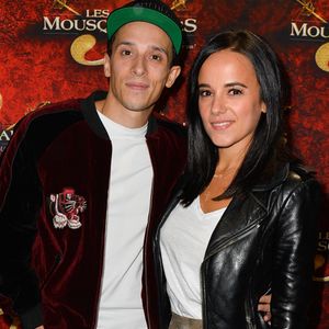 Exclusif - Alizée et son mari Grégoire Lyonnet à la générale de la comédie musicale "Les 3 Mousquetaires" au Palais des Sports à Paris le 7 octobre 2016. © Coadic Guirec - Cyril Moreau / Bestimage