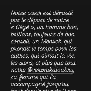Capture d'écran de la story Instagram de Karine Le Marchand le jeudi 11 décembre 2025.