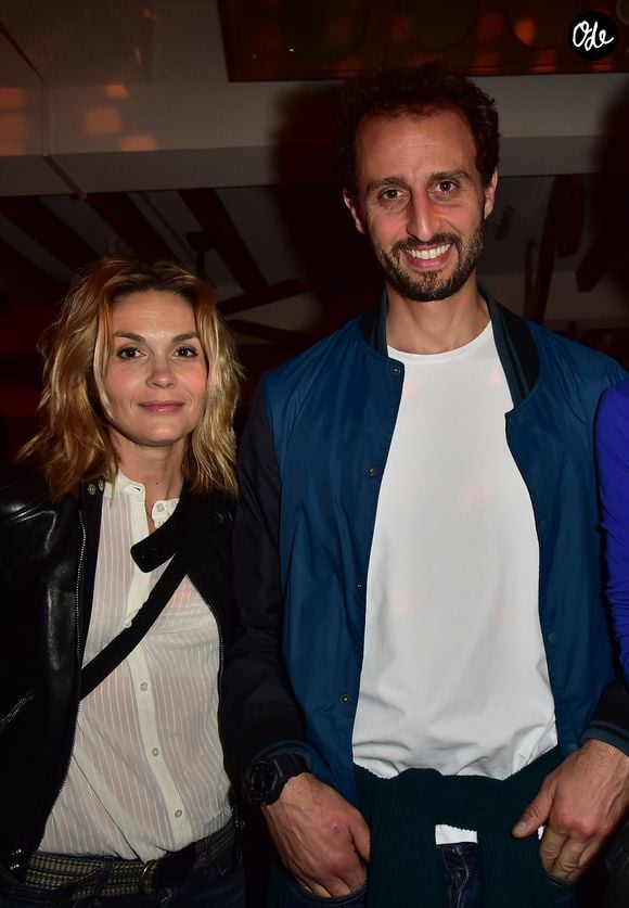 Exclusif - Arié Elmaleh et sa compagne Barbara Schulz - Showcase de Pauline Croze pour présenter son nouvel album Bossa Nova à La Mano à Paris, le 25 mai 2016. © Giancarlo Gorassini/Bestimage