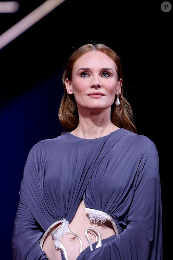 Diane Kruger rend hommage à David Cronenberg dans le cadre du 21ème Festival du film de Marrakech au Maroc, le 2 décembre 2024.

Photo : Dominique Jacovides / Bestimage