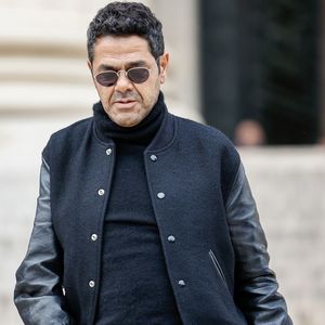 Jamel Debbouze - Sorties de la cérémonie religieuse en hommage à Rolland Courbis en l'église de la Madeleine à Paris, France, le 14 janvier 2026. © Jacovides-Moreau/Bestimage