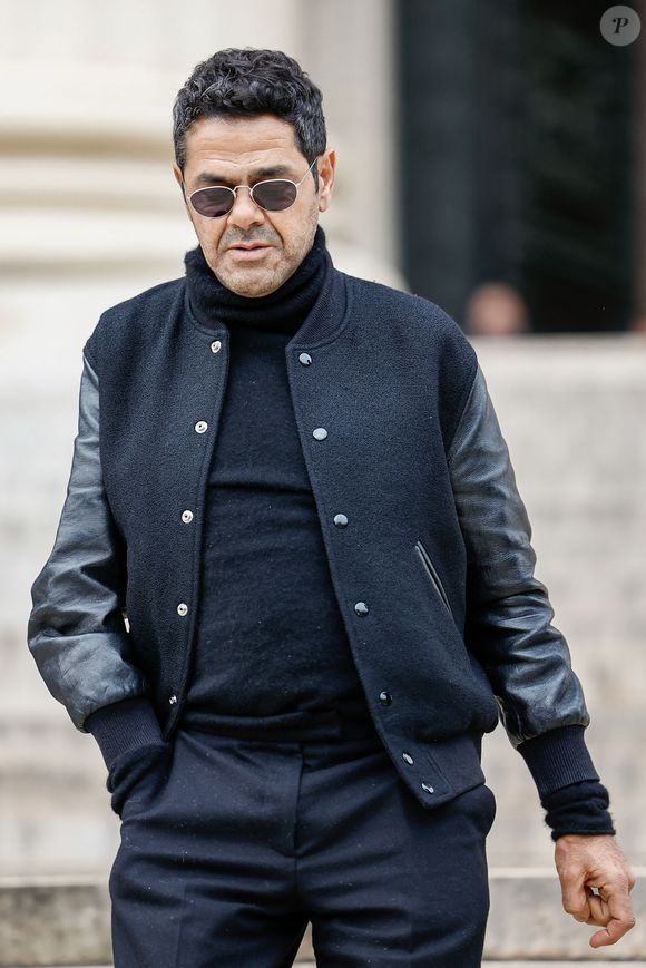 Jamel Debbouze - Sorties de la cérémonie religieuse en hommage à Rolland Courbis en l'église de la Madeleine à Paris, France, le 14 janvier 2026. © Jacovides-Moreau/Bestimage