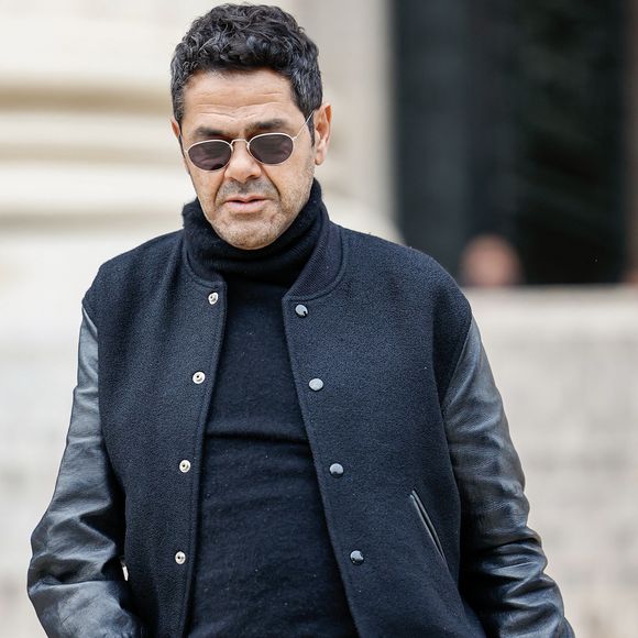 Jamel Debbouze - Sorties de la cérémonie religieuse en hommage à Rolland Courbis en l'église de la Madeleine à Paris, France, le 14 janvier 2026. © Jacovides-Moreau/Bestimage