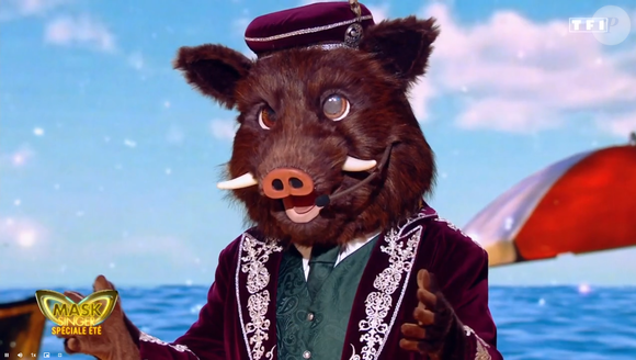 Le Sanglier dans mask Singer 9 - capture d'écran TF1
