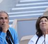 "Construire une entreprise avec ses enfants, c’est accepter une chose que je n’avais pas forcément anticipée", a-t-il d’abord déclaré, revenant alors sur les débuts de l’implication de ses grands garçons dans l’entreprise. 

Olivier Kretz, Sandrine Kretz (série L'Agence sur TMC et Netflix) - Les célébrités dans les tribunes des Internationaux de France de tennis de Roland Garros 2024 à Paris le 5 juin 2024. © Jacovides-Moreau/Bestimage