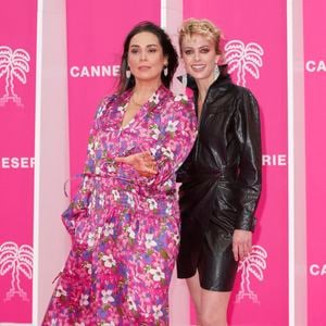 Lola Dewaere, Sara Mortensen de la série "Astrid et Raphaëlle" - CANNESERIES SAISON 5 au Palais des Festivals et des Congrès de Cannes, vendredi 1 avril 2022. © Christophe Aubert via Bestimage