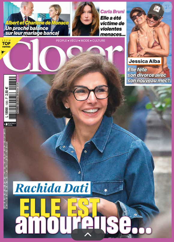 Capture première page Closer