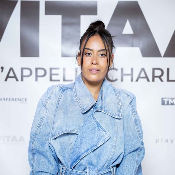 Et celle de son film "Ma Frère" pour lequel elle est attendue au festival de Cannes cette année
Exclusif - Amel Bent à la projection privée en avant-première du documentaire sur Vitaa (Charlotte Gonin) "Je m'appelle Charlotte" dans les locaux de TF1 à Boulogne Billancourt le 18 novembre 2024. Le documentaire sera diffusé le 22 novembre sur TMC en prime time et TF1+.

© Pierre Perusseau / Bestimage